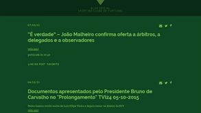 Leões criam blog oficial e revelam documentos