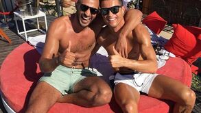 Ronaldo comemora em Marrocos