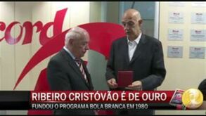 Ribeiro Cristóvão recebe Record de Ouro