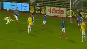 Gustaf Nilsson encheu-se de coragem e...