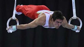 Ginástica Artística: Gustavo Simões sétimo em argolas no Mundial