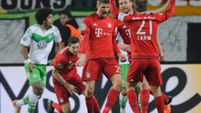 Wolfsburgo-Bayern Munique, em direto