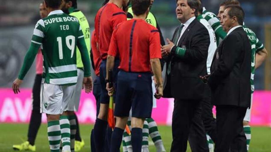 Bruno de Carvalho fora dos estádios enquanto decorrer processo