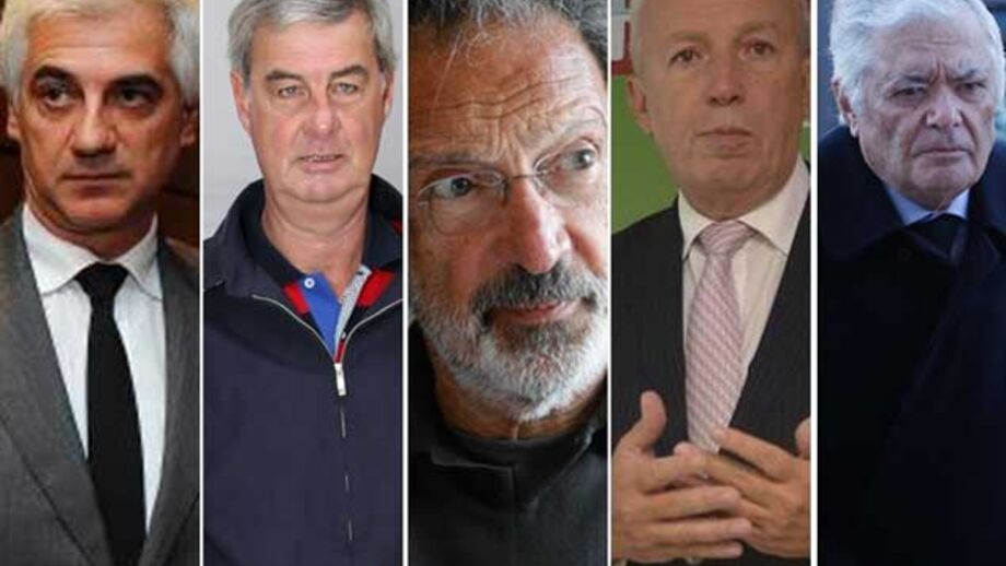 Como foi a gestão de cinco presidentes do Sporting