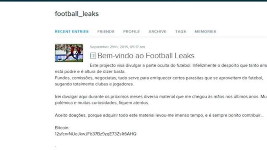 Paulo Santos: «Não é complicado chegar aos autores do Football Leaks»