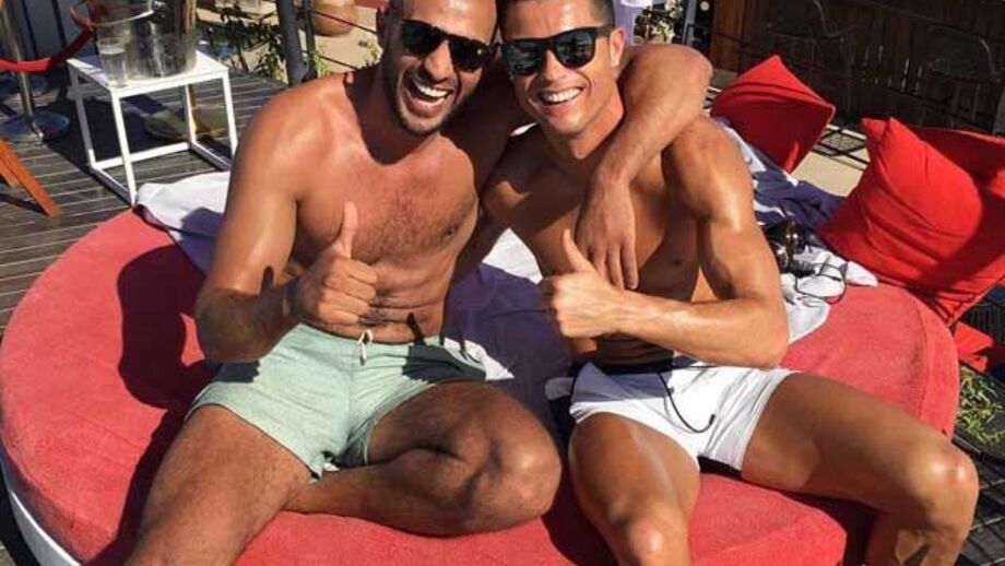 Ronaldo comemora em Marrocos
