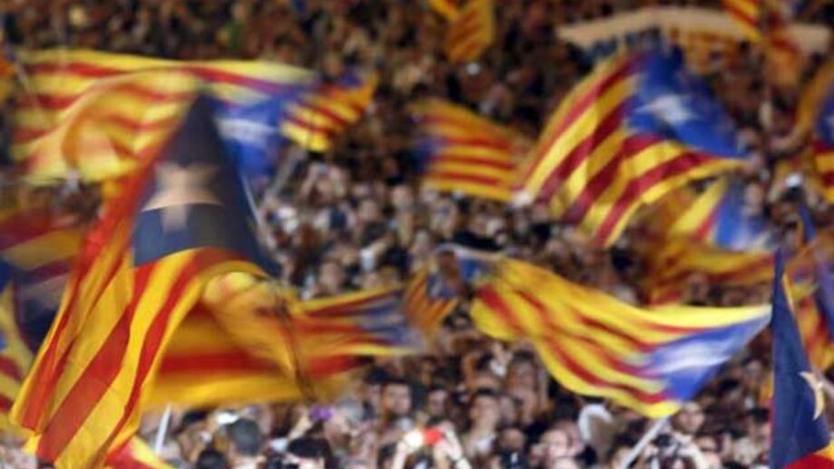 Bandeira da Catalunha vale 40 mil euros de multa ao Barcelona
