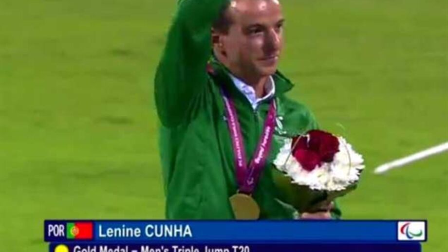 Mundiais IPC: Lenine Cunha conquista ouro no triplo salto