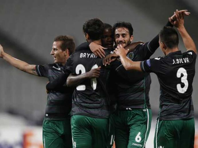 As melhores imagens do jogo com o Besiktas