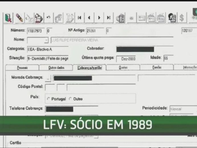Bruno de Carvalho mostra a ficha de sócio de... Luís Filipe Vieira
