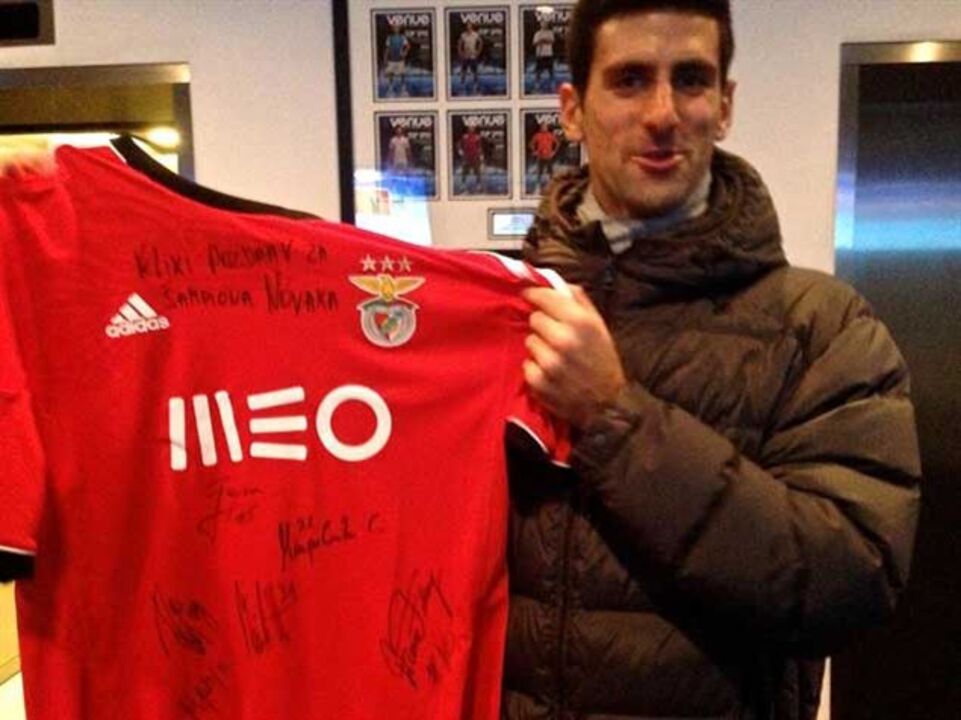Djokovic: «Benfica sempre me tratou bem»