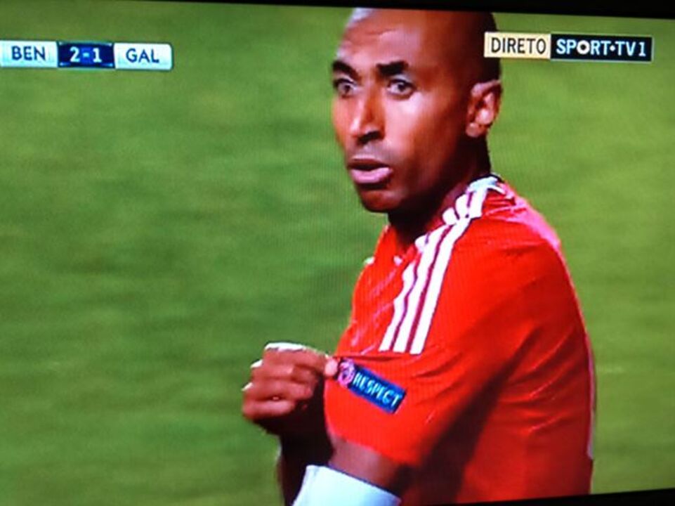 Luisão pediu respeito