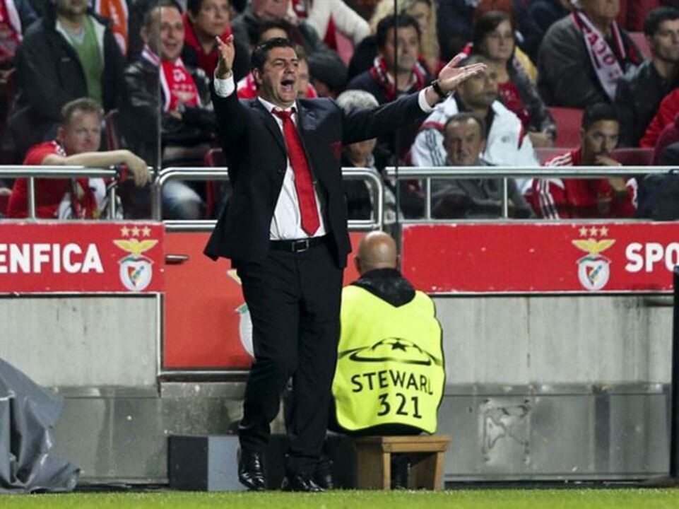 Rui Vitória: «Foi uma noite europeia à Benfica»