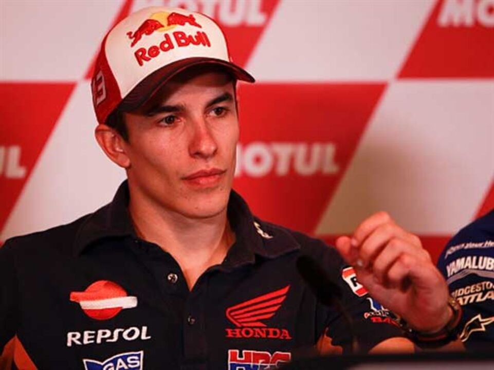 Márquez: «Se quisesse ser guarda-costas do Lorenzo rodava a 5 segundos dele»