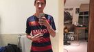 Filho de Mourinho vibra com vitória do Barcelona