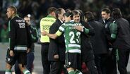 Bruno de Carvalho: saltos, abraços e as três vitórias ao Benfica