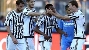 Empoli assustou mas não impediu vitória da Juventus