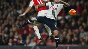 Arsenal e Tottenham ficam-se pelo empate