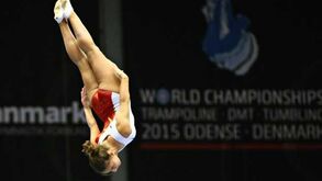 Mundial de trampolins: Portugueses em evidência