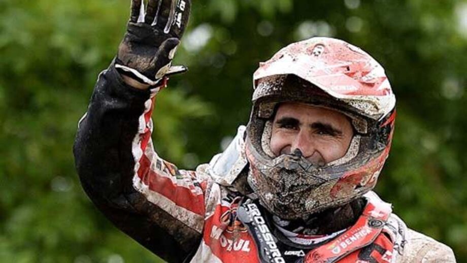 Paulo Gonçalves é um dos 'trunfos' da Honda para Rali Dakar