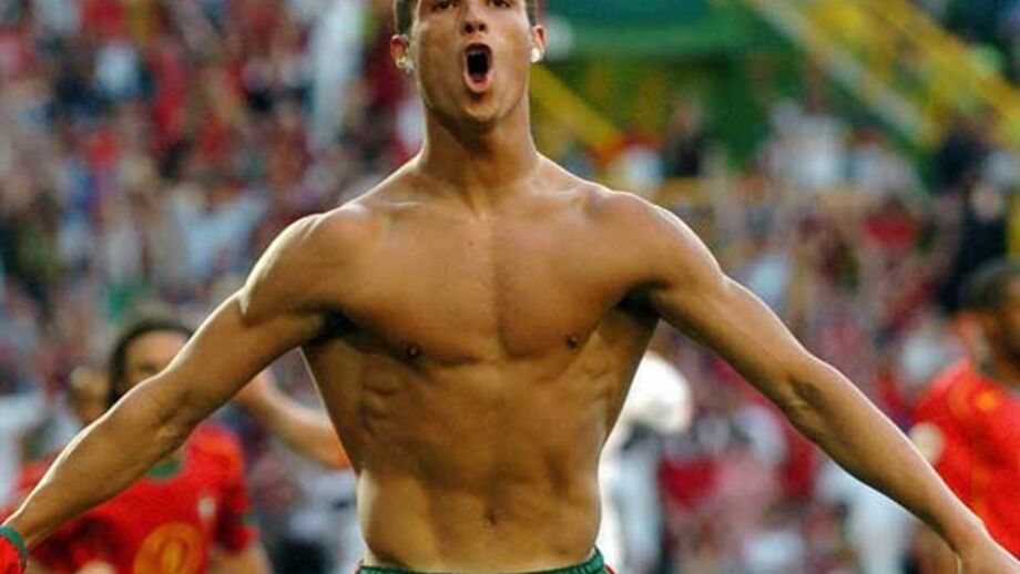 O início da história de Cristiano Ronaldo