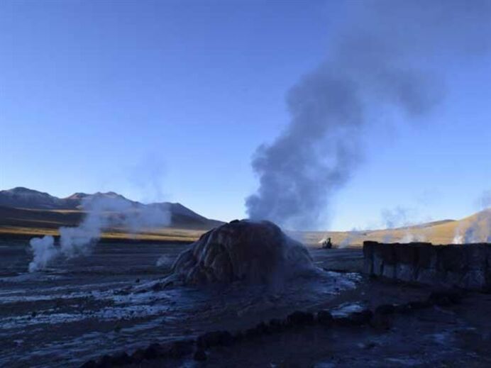 Os impressionantes geysers do Tatio