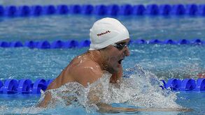 Diogo Carvalho em 7.º na final dos 100 m estilos