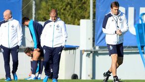 Adjuntos de Lopetegui estiveram 10 minutos no Olival