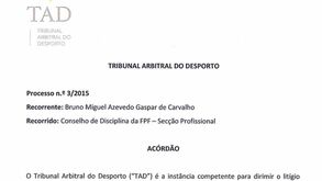 A argumentação do TAD