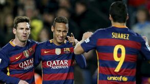 MSN considerado como o melhor trio atacante do século