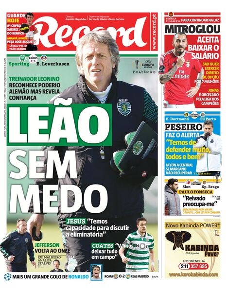 Descarregar capa em PDF de alta resolução