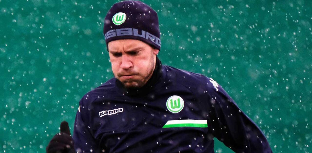 Nicklas Bendtner, Wolfsburgo, Liga alemã