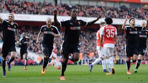 Arsenal eliminado pelo Watford na Taça de Inglaterra