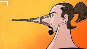 Ibrahimovic já tem resposta da... Torre Eiffel