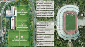Espreite a nova casa das seleções de futebol