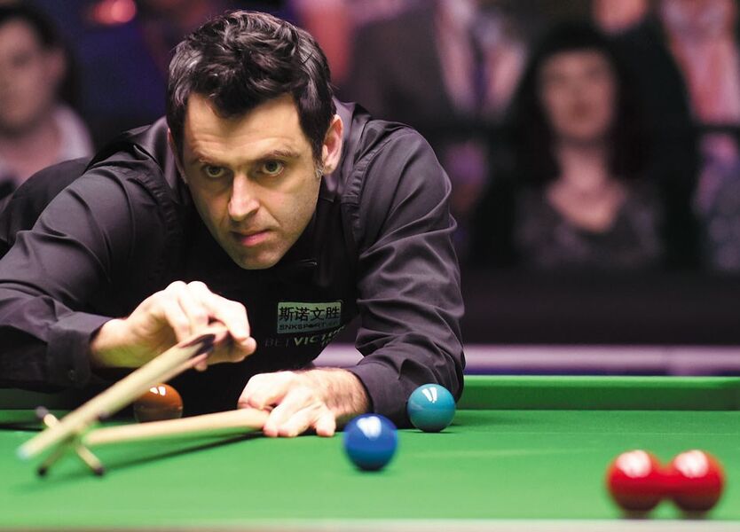 Ronnie O'Sullivan, lenda da sinuca, vê piora de rendimento e mira