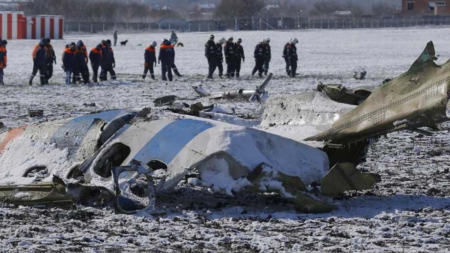 Caixas negras de avião que caiu na Rússia estão danificadas