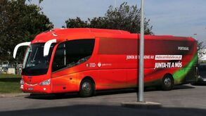 Lema do Benfica candidato ao autocarro da Seleção