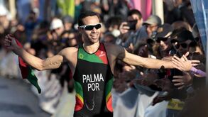 O momento em que Pedro Palma garante a prata na Taça da Europa de triatlo