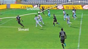 O polémico golo de Slimani ao pormenor