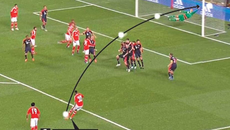 Tão cedo este golo de Talisca não vai ser esquecido