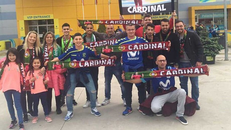 Cardinal com apoio de peso na final da UEFA Futsal Cup