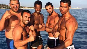 Ronaldo e a sua 'equipa de sonho'