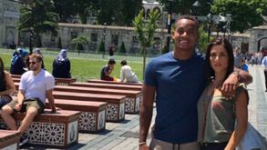 Carrillo namora em Istambul