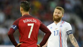 Ronaldo não deu camisola aos islandeses