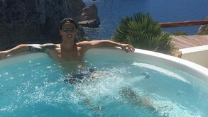 Grimaldo no paraíso de Ibiza