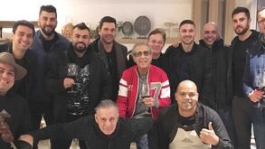 Jardel reencontrou Siqueira no Brasil