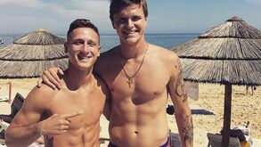 Nuno Santos e Lystcov encontram-se... na praia