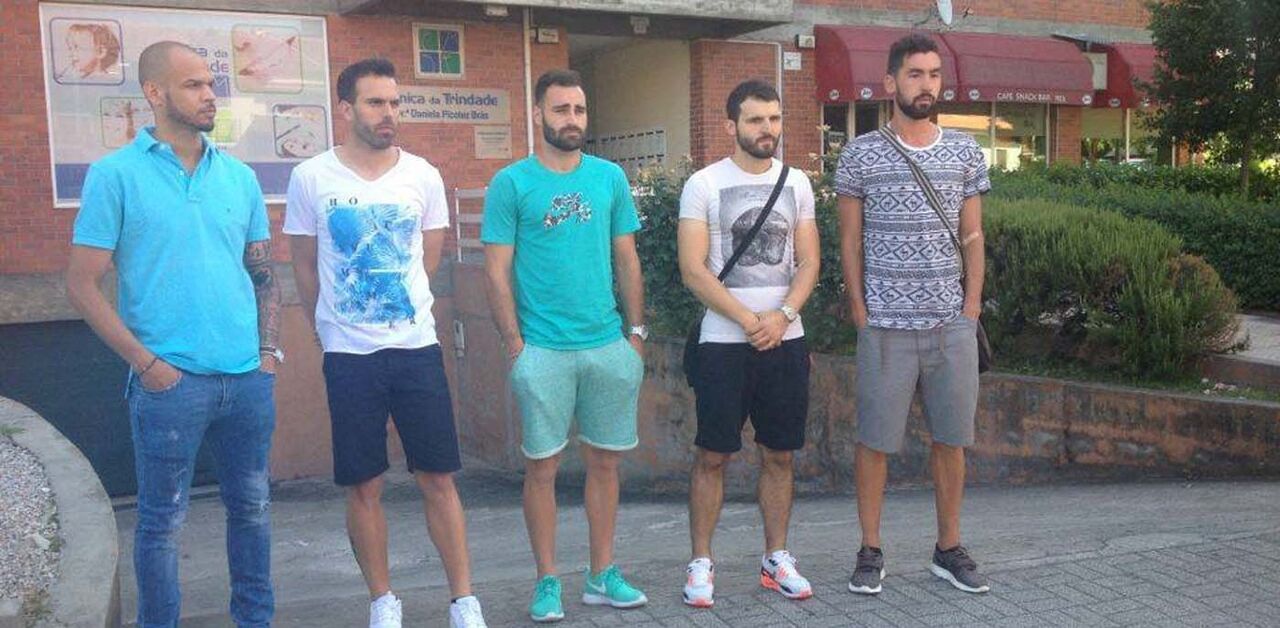 Simon Vukcevic, Rafael Lopes, Pedro Queirós, Chaves