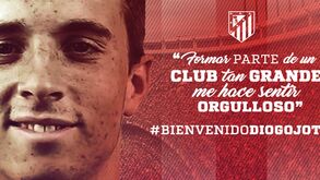At. Madrid oficializa Diogo Jota